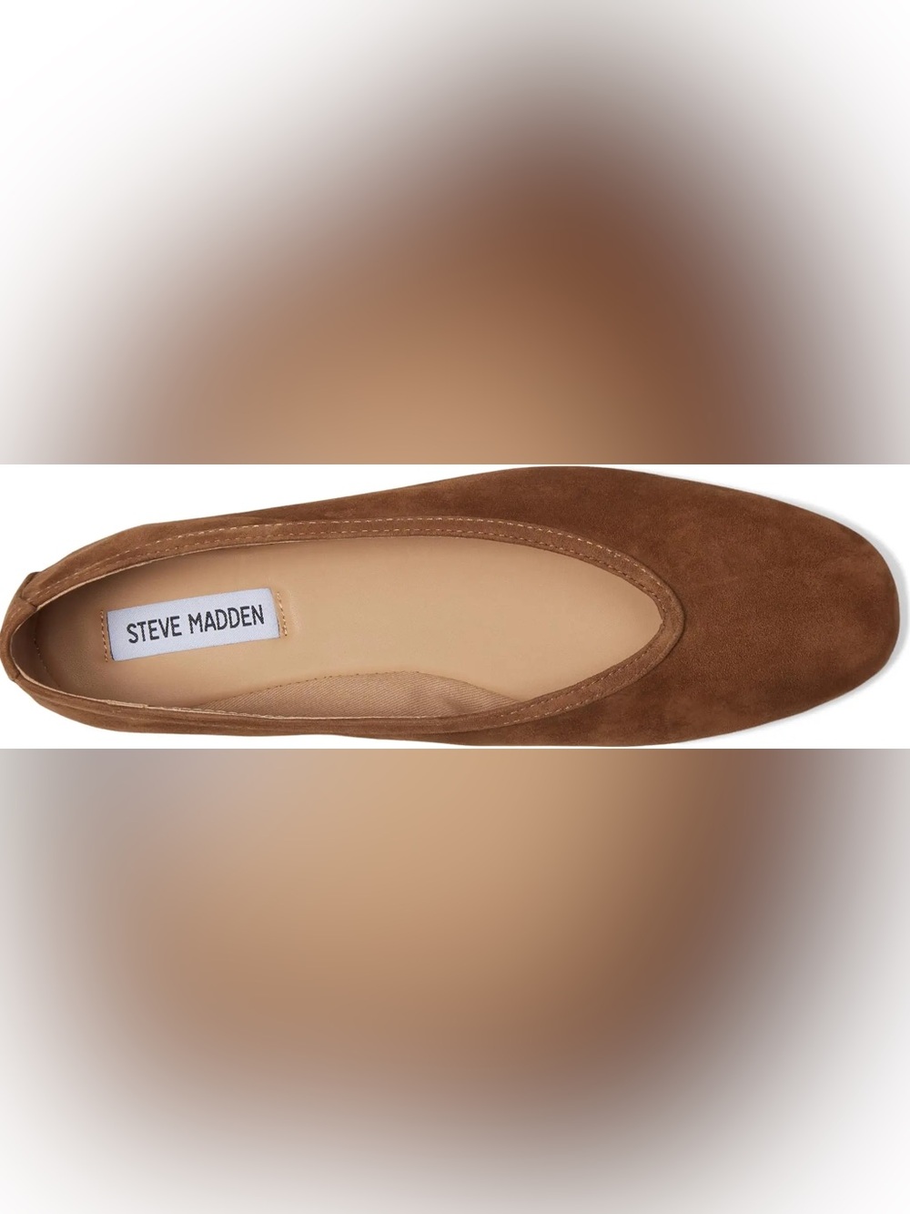 Steve Madden Leni Ballet Flats Chestnut Brown 7.5 - Picture 5 of 10
